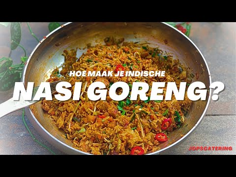 Video: Hoe Nasi Goreng, Indonesische Gebakken Rijst Te Eten
