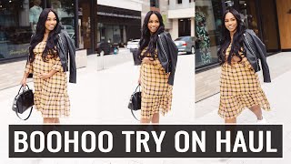 BOOHOO TRY ON HAUL -- Maternity and Non Maternity Looksss! | JaLisaEaVaughn