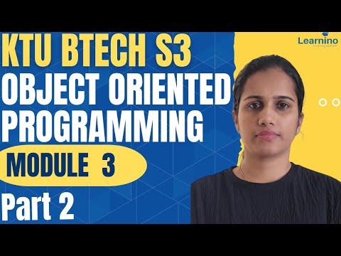 S3 Object Oriented Programming - Module 3 Part 2 CLASS PATH