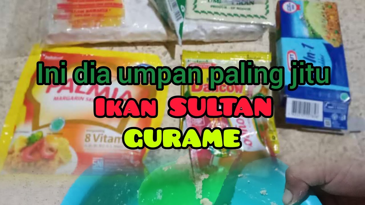 Ikan GURAME pasti Lahap...!!! Racikan umpan TEMPE...!!! Udah coba pasti ketagihan