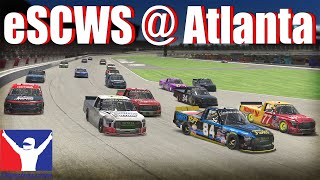 eStockCar World Series Race 3 | NASCAR Craftsman Trucks @ Atlanta | iRacing