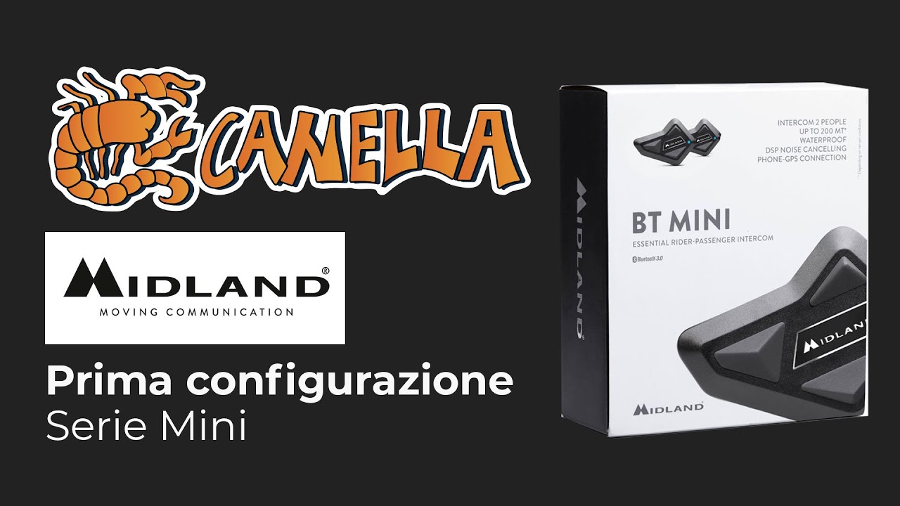 Midland Serie MINI, BTMini - Abbinamenti di Base, Abbinamento Cellulare, Istruzioni di Base