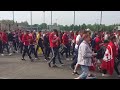 950 supporters lillois sont attendus au stadium de toulouse pour le match du maintien