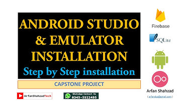 Android Studio Installation Step by Step by Arfan Shahzad