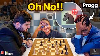 "Oh Pragg! How did you miss that!" | Maghsoodloo vs Praggnanandhaa | Prague Masters 2024