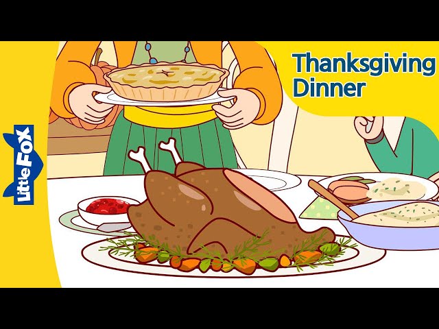 first thanksgiving dinner clipart