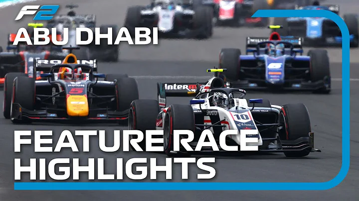 F2 Feature Race Highlights | 2022 Abu Dhabi Grand Prix