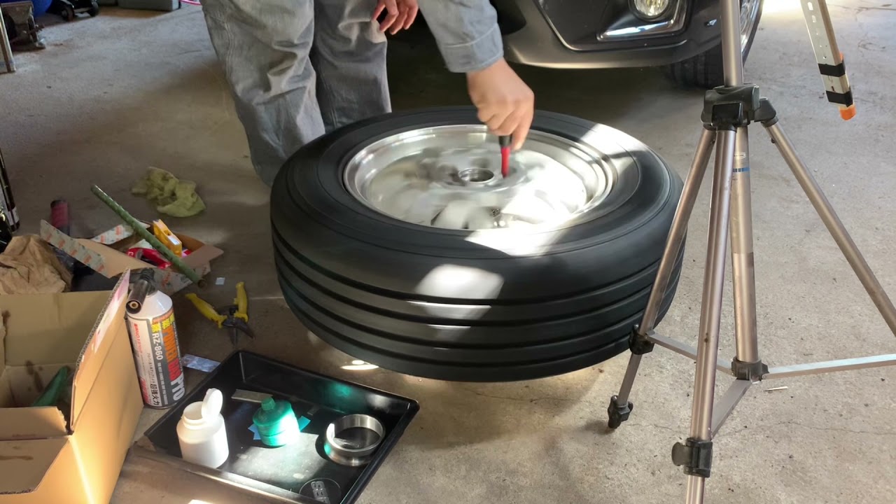 ｄｉｙでホイールバランス Youtube