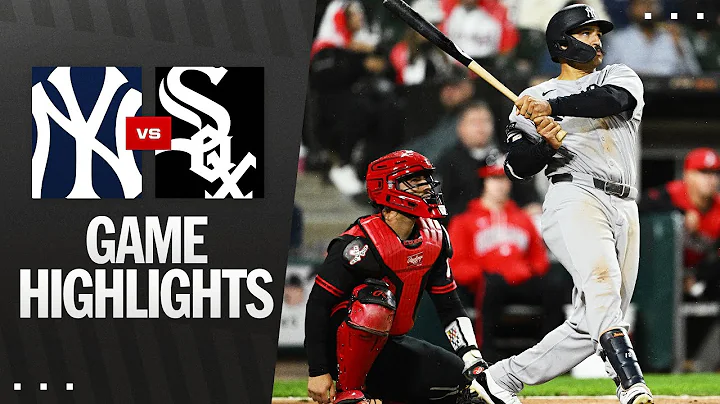 Yankees vs. White Sox Game Highlights (8/29/25) | MLB Highlights