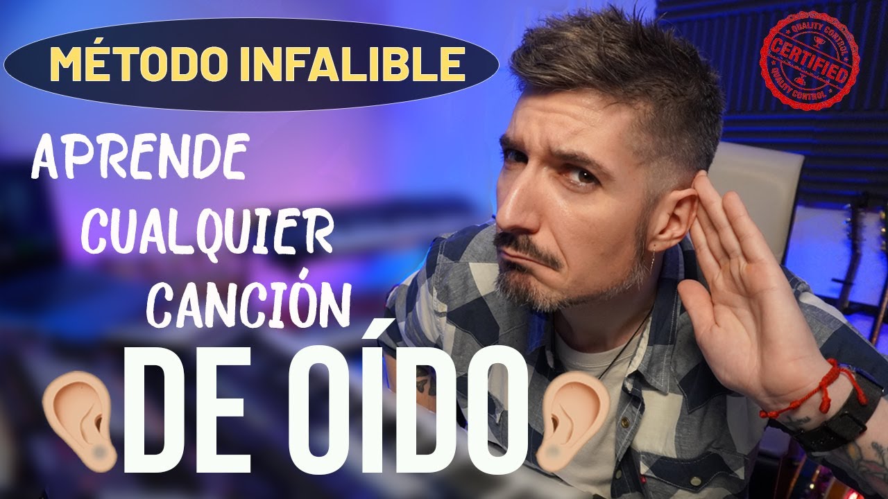 APRENDE cualquier canción de OÍDO👂🏼- Rápido y fácil ✅