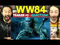 WONDER WOMAN 1984 | TRAILER #2 - REACTION!!! (DC Fandome)