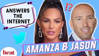 Selling Sunset's Jason & Amanza Reveal Their Fave Celeb Client | Answers the Internet