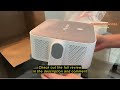 Review ELEPHAS 4K Smart Projector with WiFi and Bluetooth - Compatible with Google TV, Netflix, Prim