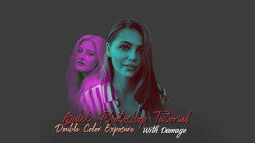 Quick Photoshop Tutorial: Double Color Exposure Effect