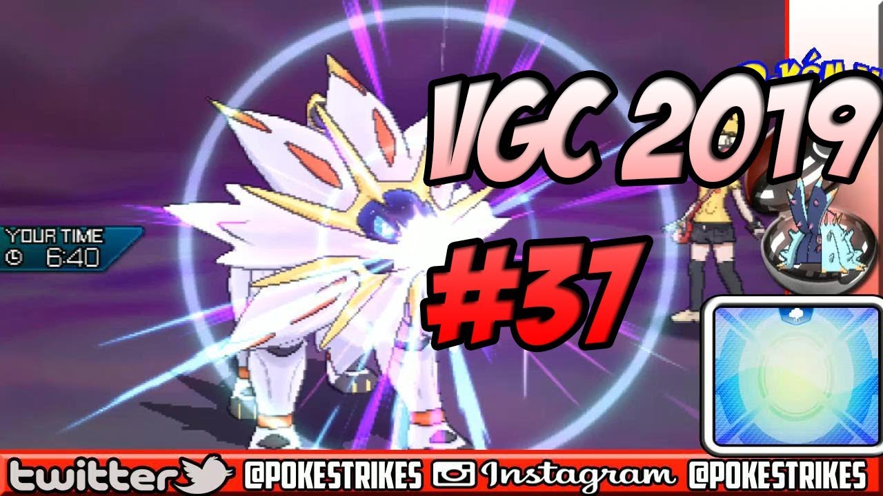 Pokemon Ultra Sun & Ultra Moon VGC 2019 Sun Series: Solgaleo! #37