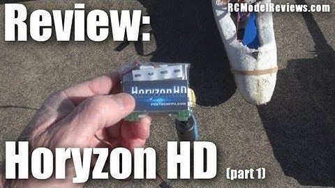Review: Horyzon HD FPV camera from FoxTechFPV