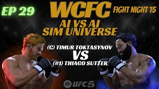 UFC 5 Universe Mode - Fight Night 15 - Which Title Changes Hands?!