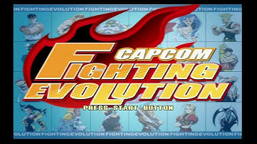 Capcom Fighting Evolution - PS2 (2004)