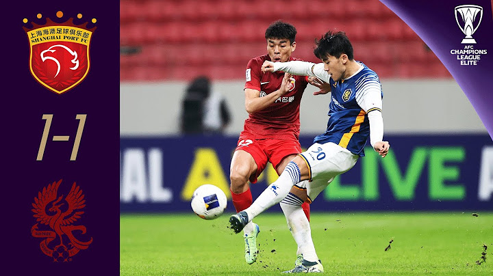 All square in Shanghai! | Shanghai Port FC - Gwangju FC | Highlights | AFC Champions League Elite™
