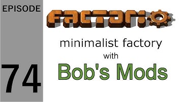 Factorio - Minimalist Factory with Bob