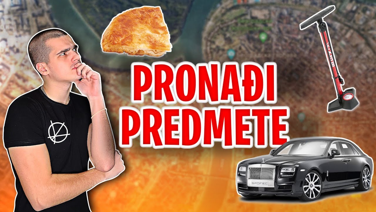 PRONAĐI PREDMETE U GRADU! *Najteži izazov*