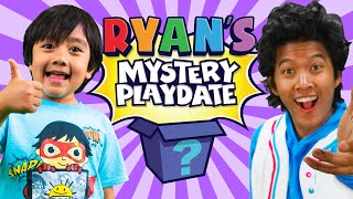 Ryans Mystery Play Day With Marmar Land Visiting The Ryans Mystery Playdate Tv Show