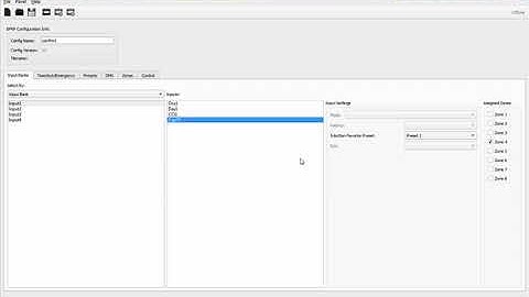 Create, Save, Load Configuration Files