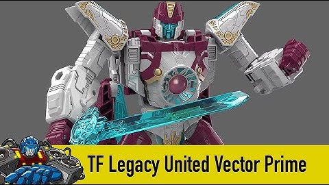 Transformers Legacy United Voyager Class Cybertron Universe Vector Prime Figure