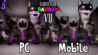 Garten of Banban 6 - MOBILE vs PC Ending Scene Comparison