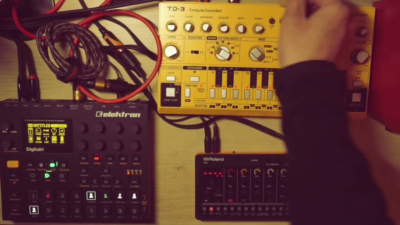 303 DAY 2026 SPECIAL DAWless JAM 007 (Digitakt, Roland AIRA T8, Behringer TD3