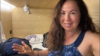 Waking up in a capsule hotel .. what’s it like … in Sydney