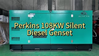 Perkins 108KW Silent Diesel Genset 