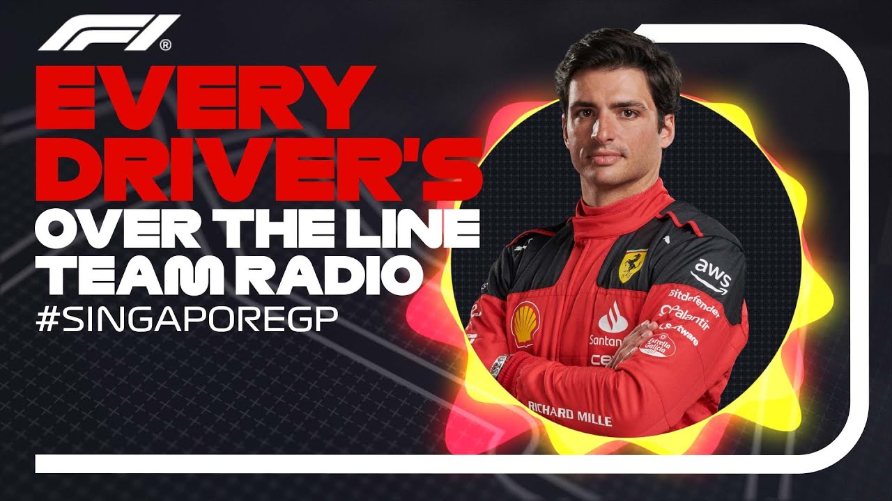 Every Drivers Radio At The End Of Their Race 2023 Singapore Grand Prix