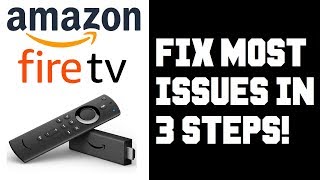 How To Fix Almost All Amazon Fire TV Issues/Problems in Just 3 Steps - Not Working Restart Update