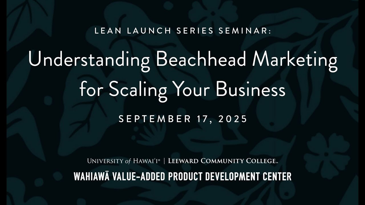 Understanding Beachhead Marketing for Scaling Your Business | September 17, 2025