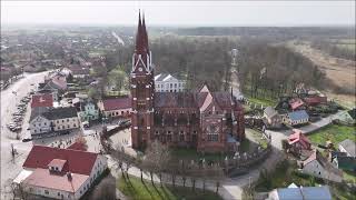 Švėkšna. Švėkšnos Šv. Apaštalo Jokūbo bažnyčia. Švėkšnos dvaras. #markedrone by Fly with me 1,630 views 2 months ago 16 minutes