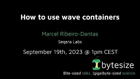 nf-core/bytesize: How to use wave containers