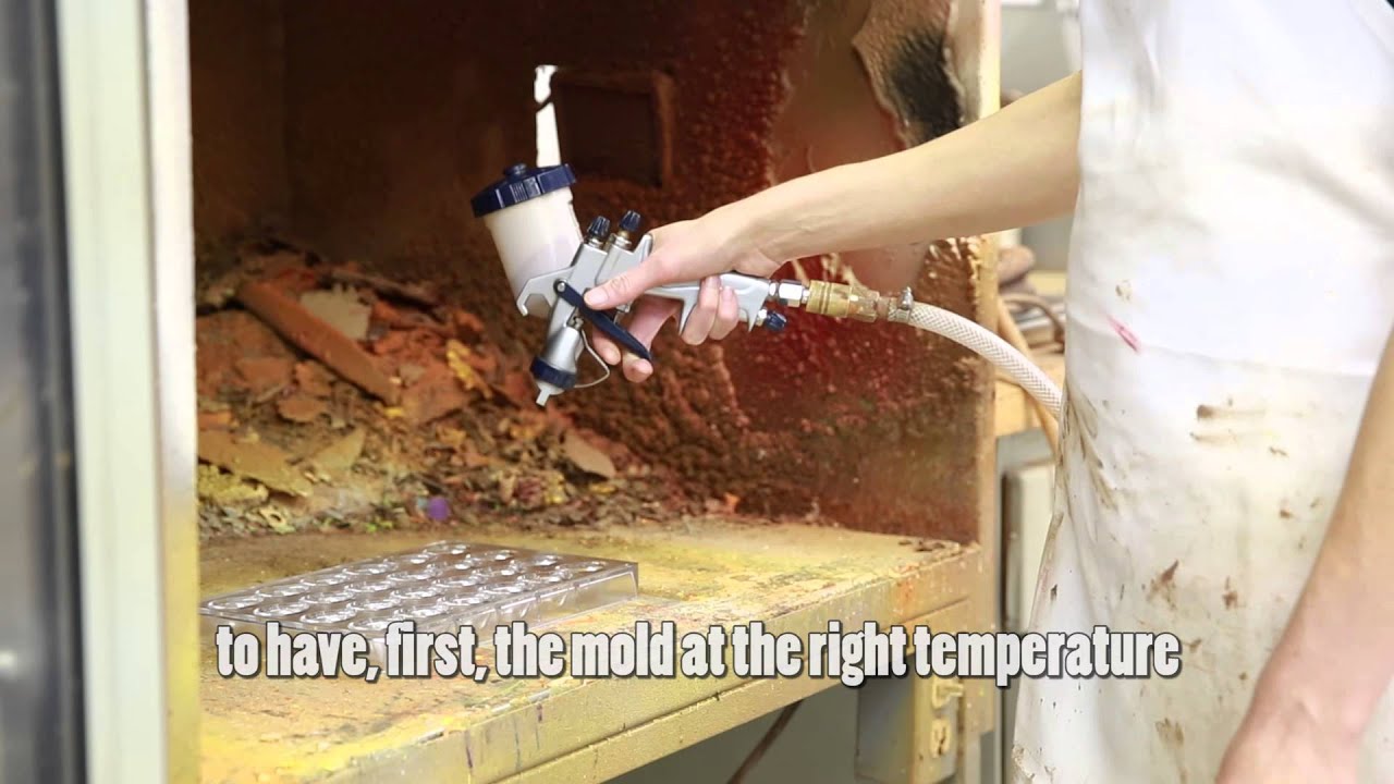 How To Paint A Chocolate Shell