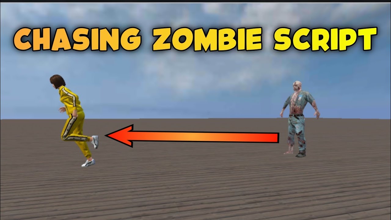 Zombie Chasing Script | Chasing Granny Script | PAC Gaming World - YouTube