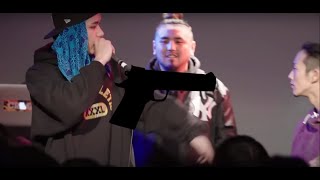 (Subtitulos español) U mallow vs S kainê batalla Japonesa de freestyle