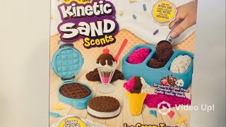 Kinetic Sand Ice cream treats🍦