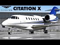 Flying The Citation X in Microsoft Flight Simulator 2024