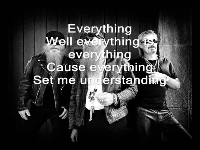 ZZ Top- Everything (lyrics)