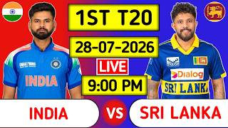🔴live cricket match show ahmad | #indvssl #hindicommentary #indiacricketteam