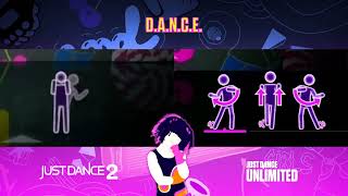 Just Dance - Pictograms Comparison  - D.A.N.C.E