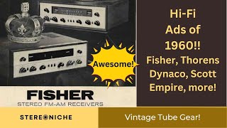 1960 Stereo Hi-Fi Ads - What were manufacturers advertising? Watch this video to find out!