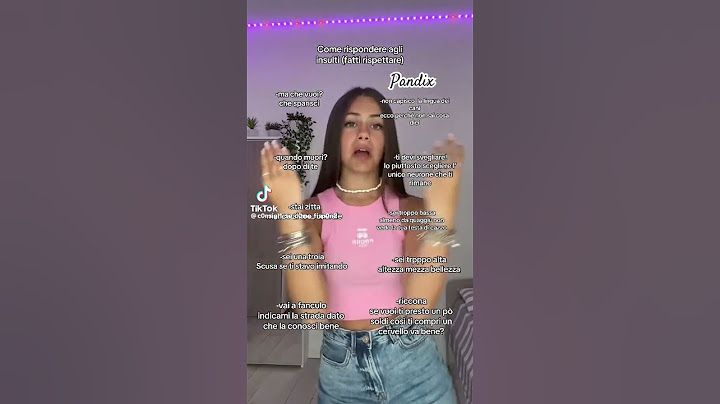 Come rispondere agli insulti🫶🏻 #shorts #tiktok