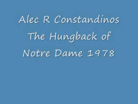 Alec R Constandinos The Hunchback of Notre Dame 1978