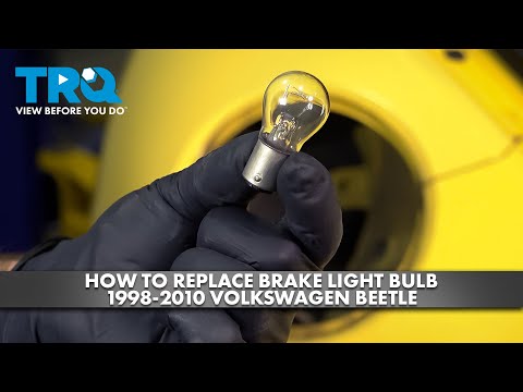 How to Replace Brake Light Bulb 1998-2010 Volkswagen Beetle