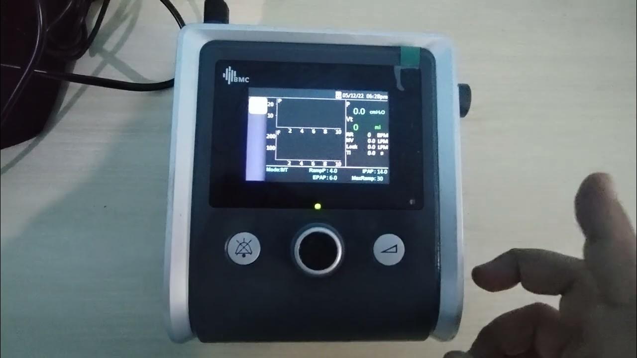 BMC BiPAP settings YouTube